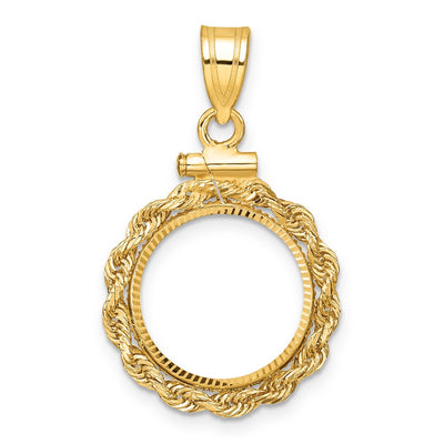 14K gold pendant