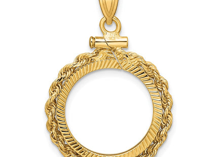 14K gold pendant