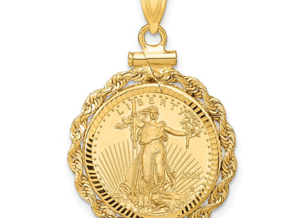 14k Yellow Gold Pendants Style C1215D - Classique Jewelry Inc.