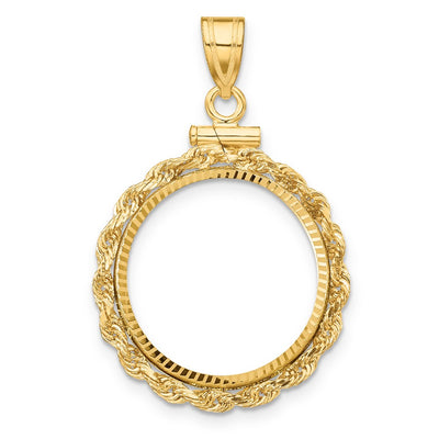 14K gold pendant