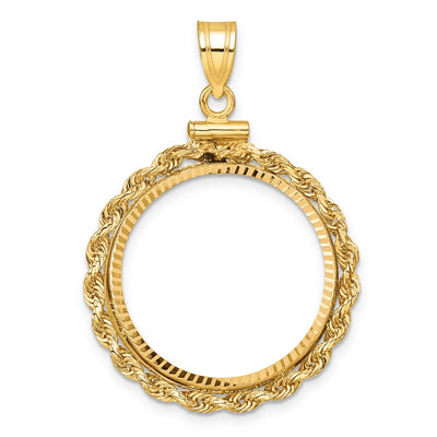 14K gold pendant