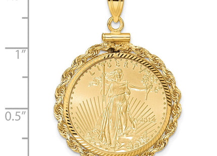 14k Yellow Gold Pendants Style C1215D - Classique Jewelry Inc.