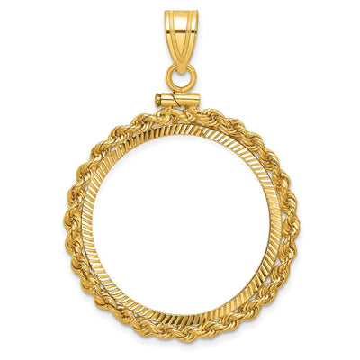 14K gold pendant