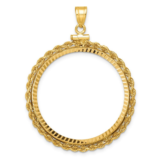 14K gold pendant