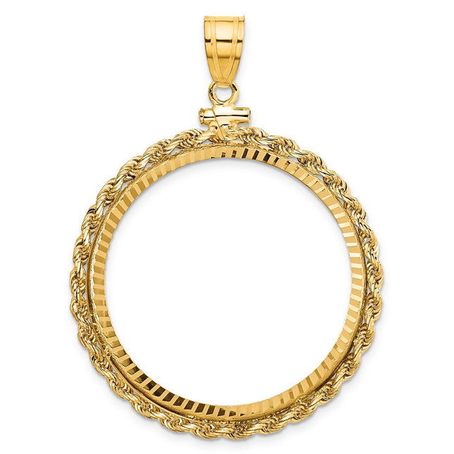 14K gold pendant