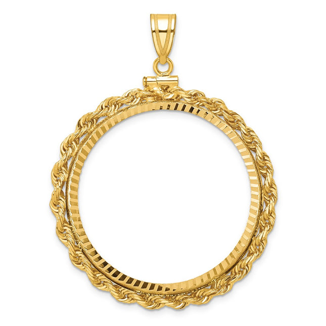 14K gold pendant