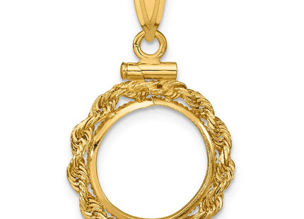 14K gold pendant