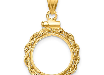 14K gold pendant