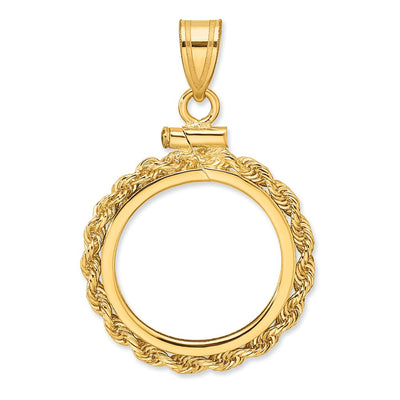 14K gold pendant