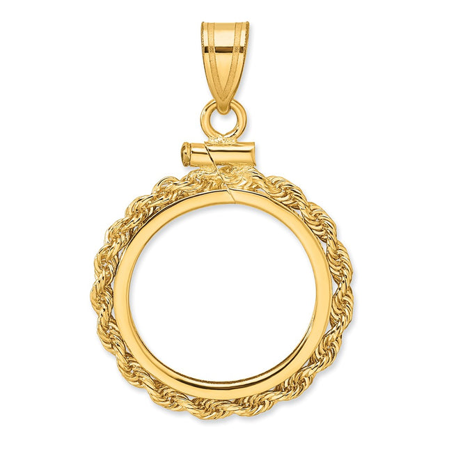 14K gold pendant