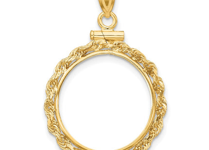 14K gold pendant
