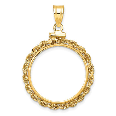 14K gold pendant