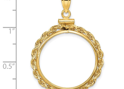 14K gold pendant, further view