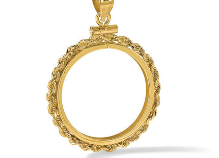 14K gold pendant, additional view