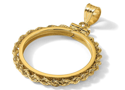 14K gold pendant