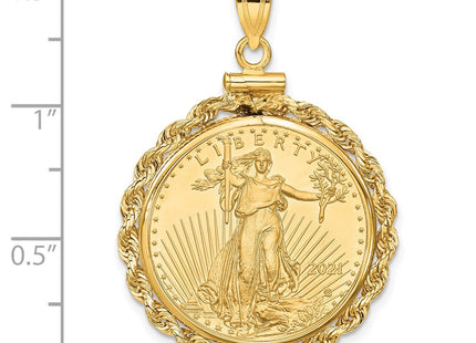 14k Yellow Gold Pendants Style C1215 - Classique Jewelry Inc.