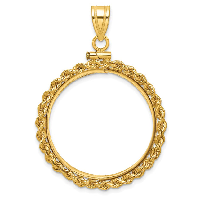 14K gold pendant
