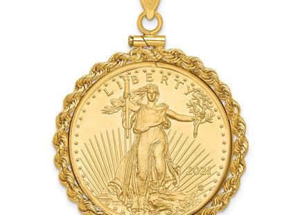 14k Yellow Gold Pendants Style C1215 - Classique Jewelry Inc.