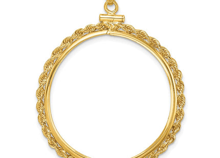 14K gold pendant, another view