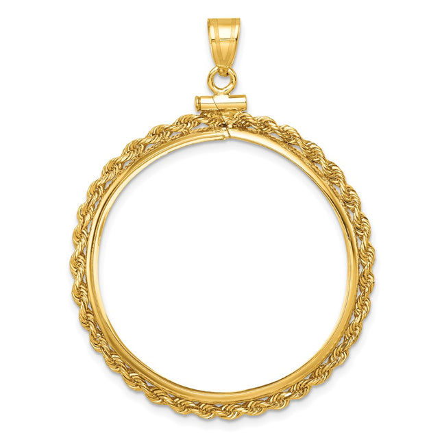 14K gold pendant
