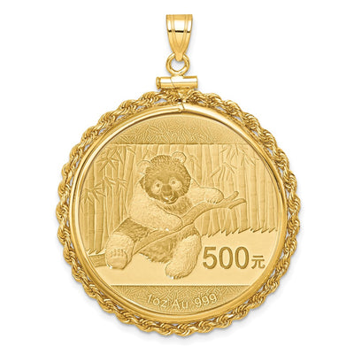 14K gold pendant