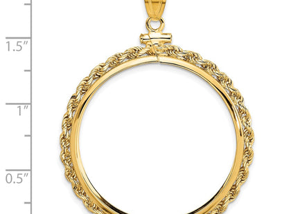 14K gold pendant, further view