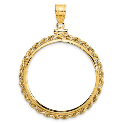 14K gold pendant