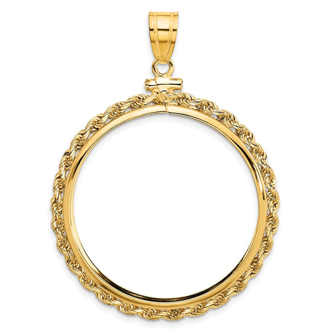 14K gold pendant