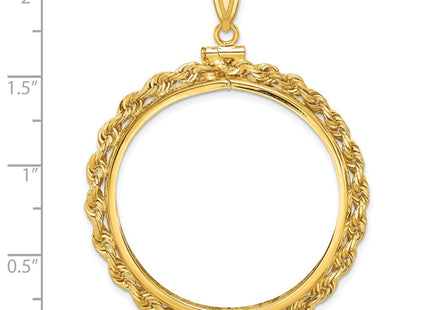 14K gold pendant, further view