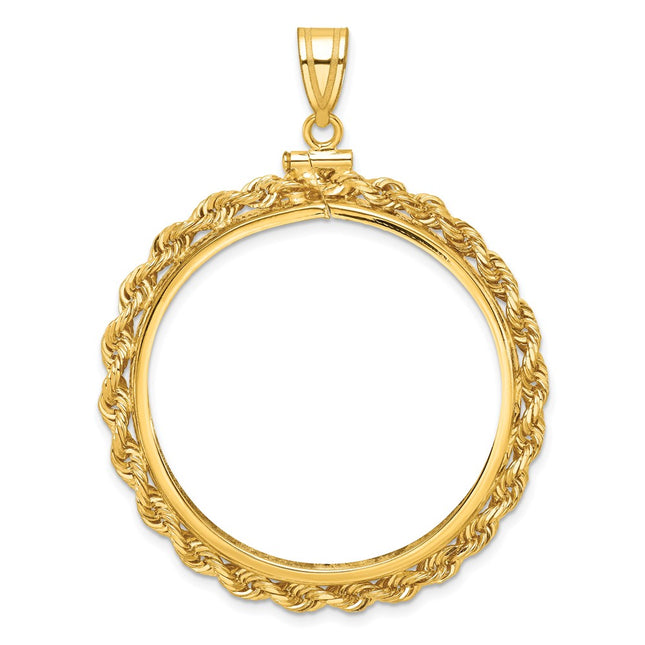 14K gold pendant