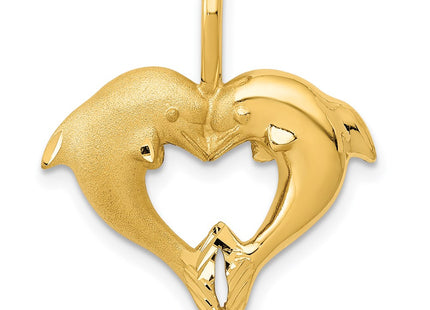 14k Yellow Gold Pendants Style C122 - Classique Jewelry Inc.