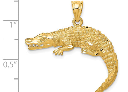 14k Yellow Gold Pendants Style C128 - Classique Jewelry Inc.