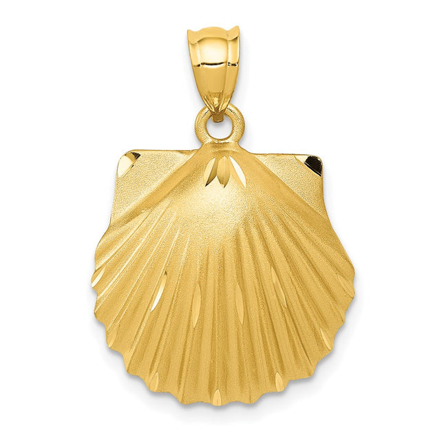 14k Yellow Gold Pendants Style C129 - Classique Jewelry Inc.