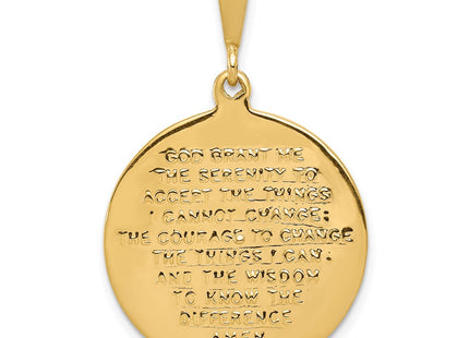 14k Yellow Gold Pendants Style C1308 - Classique Jewelry Inc.