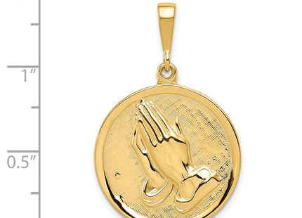 14k Yellow Gold Pendants Style C1308 - Classique Jewelry Inc.