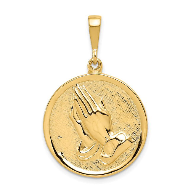 14k Yellow Gold Pendants Style C1308 - Classique Jewelry Inc.