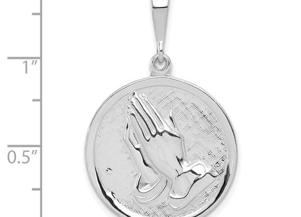 14k White Gold Pendants Style C1308W - Classique Jewelry Inc.