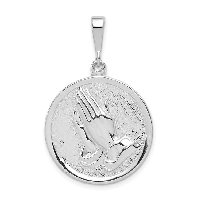 14k White Gold Pendants Style C1308W - Classique Jewelry Inc.