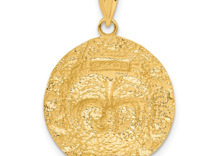 14K gold charm, another view
