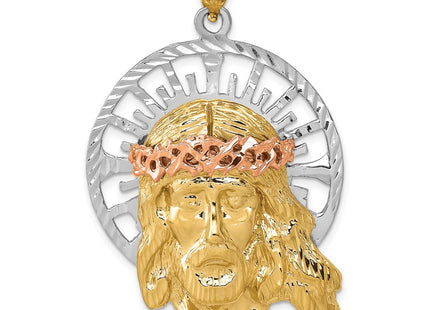 14k Tri-Color Pendants Style C1406 - Classique Jewelry Inc.