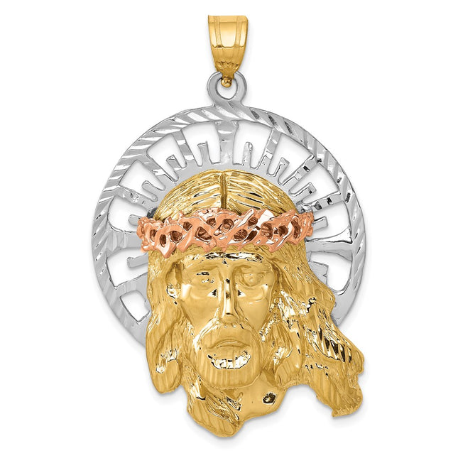 14k Tri-Color Pendants Style C1406 - Classique Jewelry Inc.