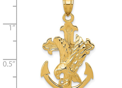 14k Yellow Gold Pendants Style C1408 - Classique Jewelry Inc.