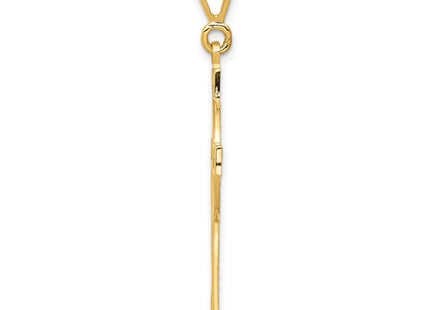14k Yellow Gold Pendants Style C1462 - Classique Jewelry Inc.