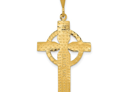 14k Celtic Cross Pendant (Style C1462)