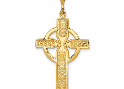 14k Celtic Cross Pendant (Style C1462)