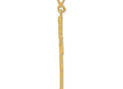 14k Yellow Gold Pendants Style C1464 - Classique Jewelry Inc.