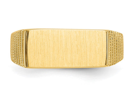 14k Yellow Gold Rings Style C1527 - Classique Jewelry Inc.