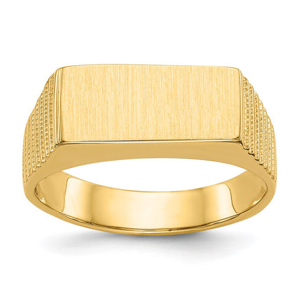 14k Yellow Gold Rings Style C1527 - Classique Jewelry Inc.