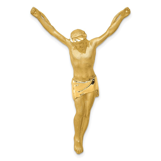 14k Corpus Chain Slide, 50 x 30mm