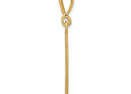 14k Caduceus Pendant (Style C1612)